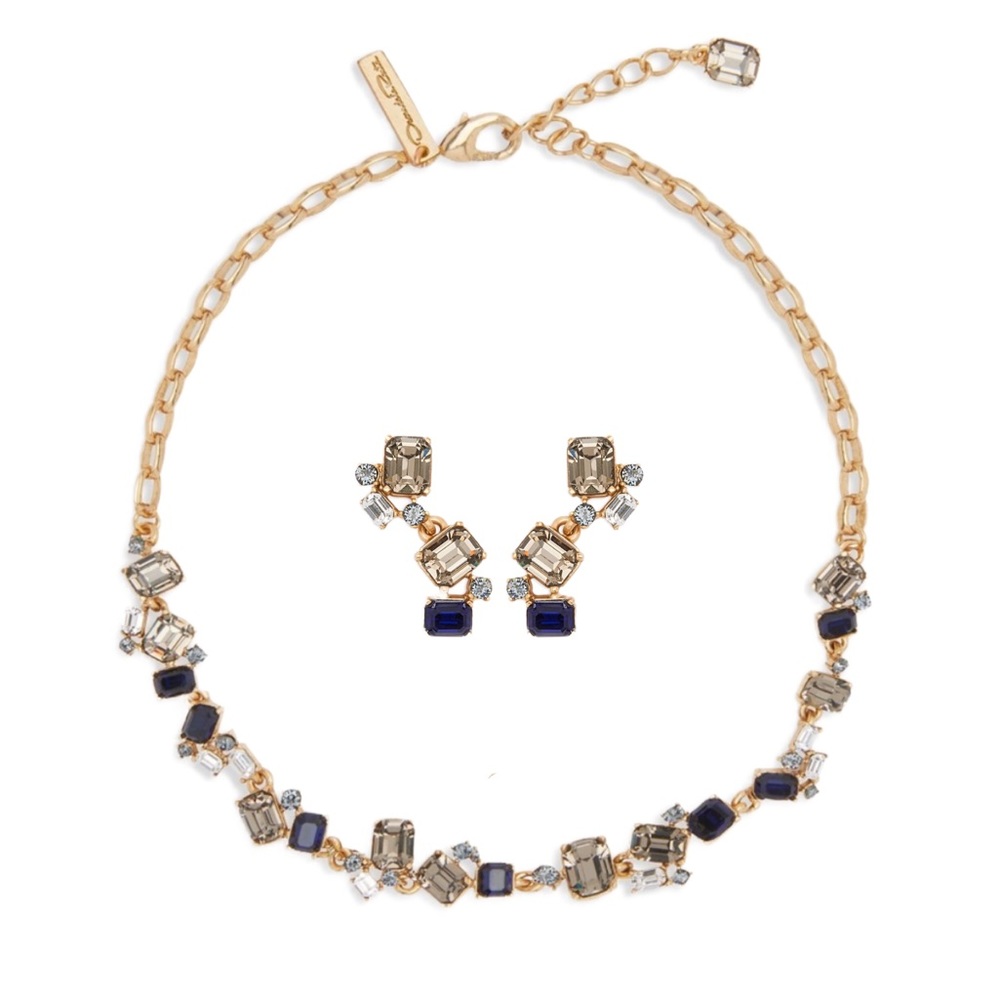 Oscar De La Renta Set
Scrambled Crystal